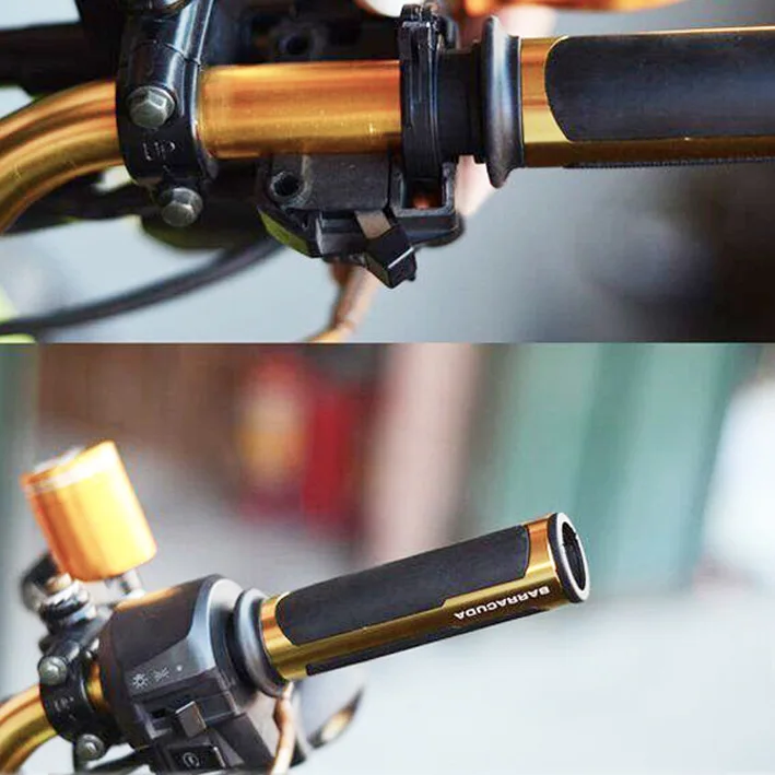 

Universal 7/8'' 22mm Carved Motorcycle Handle grips For Dirt Bike Pit Bike Motocross Hand Grips Handgrips