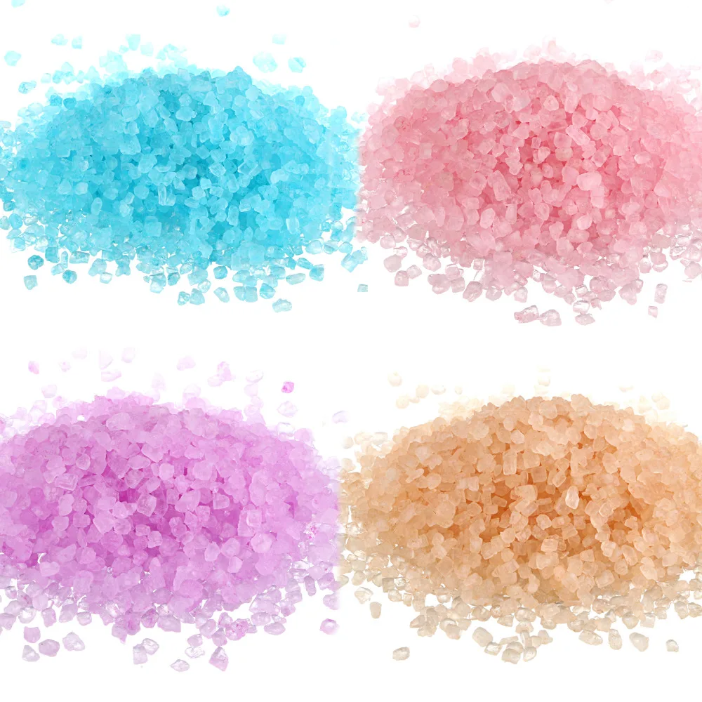 Новый 500 г/пакет Для ванной морской соли Уход за кожей Relax Spa Shower сувениры 13 ароматы выбрать