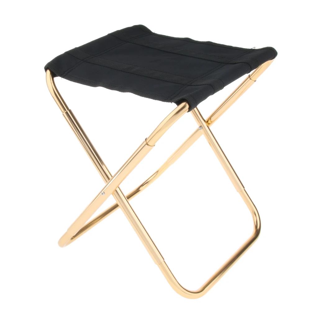 Perfeclan Outdoor Folding Stool Travel Slacker Chair for Camping Hiking BBQ Lightweight Camping Hiking ChairTravel Slacker Chair