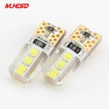 2pcs T10 3030 Carro Lâmpadas LED 194 168 Interior Dome Mapa Luzes 6SMD 12V Auto Indicador LED de Leitura lâmpada