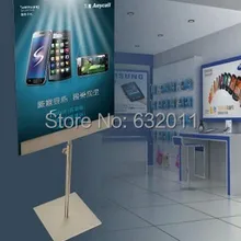 Зеркальная поверхность металла поп A3 рама для плаката A4 комнатная столешница баннер стойки регистрации плакат с подписью баннер этикетки держатель, показыватель стенд