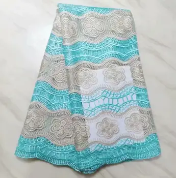 

2019 New Design African Lace Fabric Guipure Lace White French Net Laces Fabric With Tulle High Quality African Swiss Voile Lace
