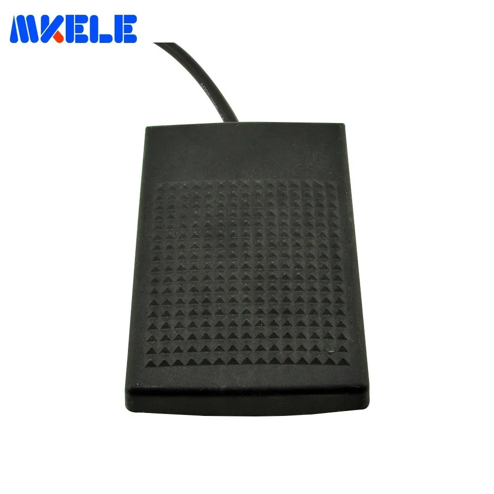 

New Design Rubber Surface Foot Switch Universal Popular CE Black Nonslip Tattoo Machine With Cable Wire MKYDT1-10 Free Shipping