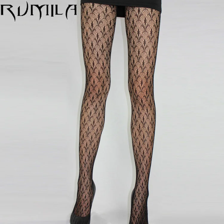 

Fashion Womens Lady Girls Black Sexy Fishnet Pattern Jacquard Stockings Pantyhose Tights skull Woman 1pcs dww43