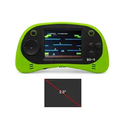 E-WOR usb зарядка Ретро игровая консоль, портативный 260 встроенный ручной игры, 2,5 "ЖК-экран, хороший подарок для детского дня рождения