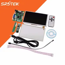 INNOLUX 7 "дюймовый сенсорный ЖК-экран для Raspberry Pi, TFT монитор AT070TN90 с сенсорным экраном, HDMI VGA вход, драйвер платы(China)