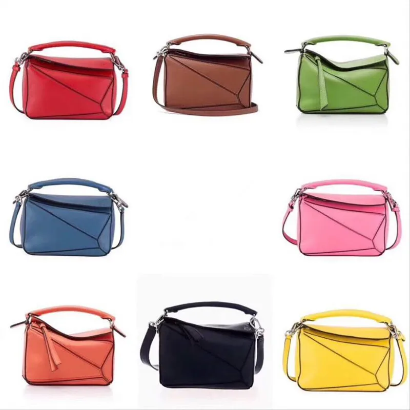

2018 Women Bag Luxury Brand Design Real Cow Leather Soft Geometric Handbag for Woman Shoulder bags with Long Strap Sac Bolsas