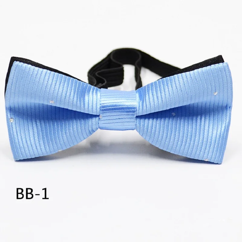 Children Bow Tie Baby Boy Kid Clothing Accessories Solid Color Gentleman Shirt Neck Tie Bowknot Dot Party Fashion Bowtie Ties