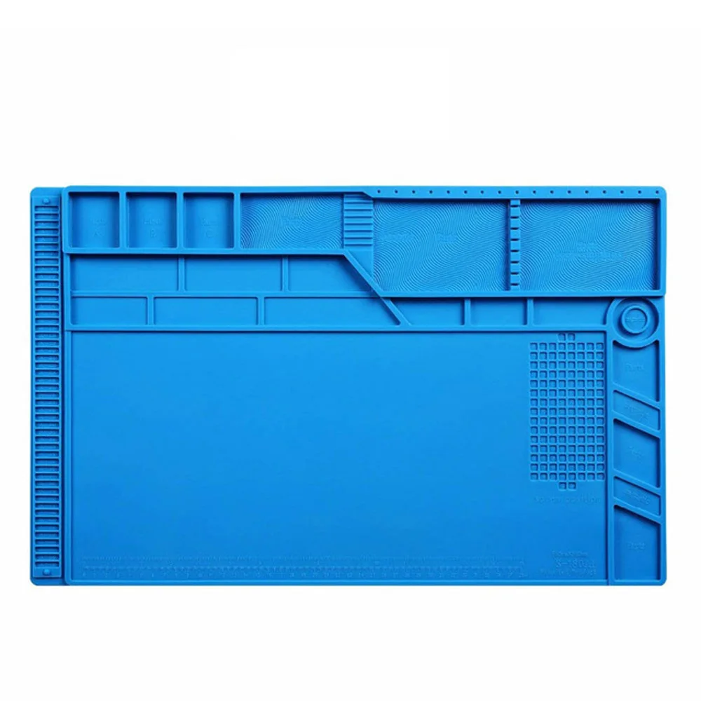 Kaisi S 180 550x350 мм Теплоизоляционный силиконовый коврик паяльный Настольный с