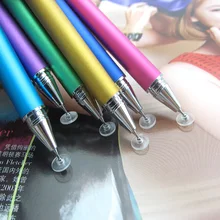 500 шт/партия, профессиональный тонкий точечный зажим, емкостный сенсорный Стилус для Apple iPad Nexus 7, планшеты Galaxy Kindle Fire HDX, логотип на заказ