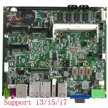 Embedded motherboard 4Gb ram Intel core i5-3337U processor with VGA HDMI 6USB industrial ITX motherboard