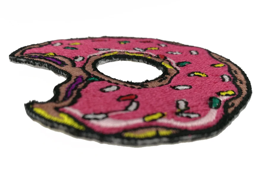 PHD0003 (6)Colourful Sweet Donut Embroidery Patch