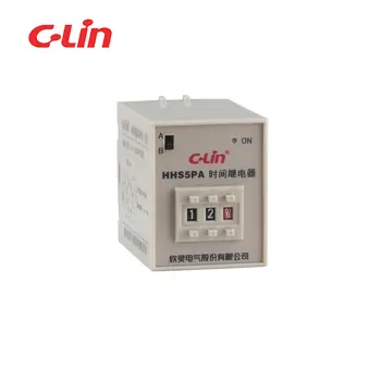 

AC220V Yan Ling HHS5PA digital time delay relay is energized ST3P multifunction controller free shipping
