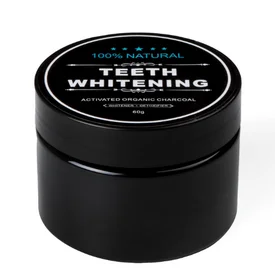 

by dhl or ems 50pcs 60g Black Teeth Whitening Scaling Powder Oral Cleaning Premium Activated Bamboo Charcoal Powder
