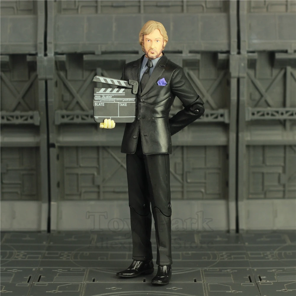 

Custom James Cameron 7" Action Figure The Director of Alita Avatar Aliens Terminator Titanic Rambo First Blood Part Toys Doll