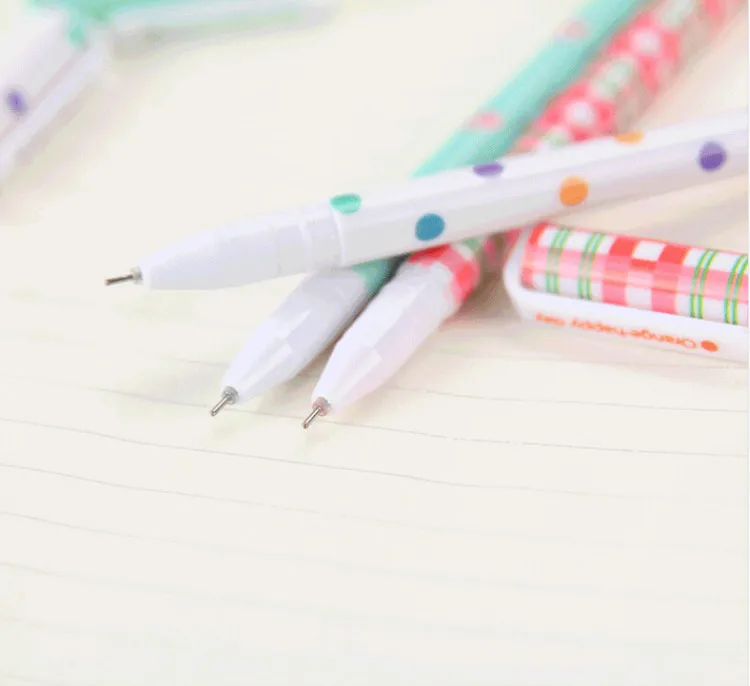 10 шт./партия Многоцветный детские цветные чернила для гелевой ручки ручка сувенир канцелярские школьные и офисные принадлежности