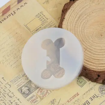 

DoreenBeads Silicone Mold For Resin Jewelry Craft Dog Bone Shape Resin Mold White Molds DIY Craft Gift 5c 2 Piece