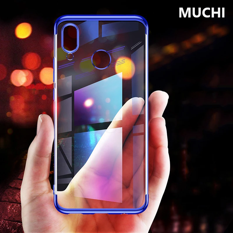 Чехол MUCHI для Samsung Galaxy M20 мягкий прозрачный чехол с лазерным покрытием M30 M10 |