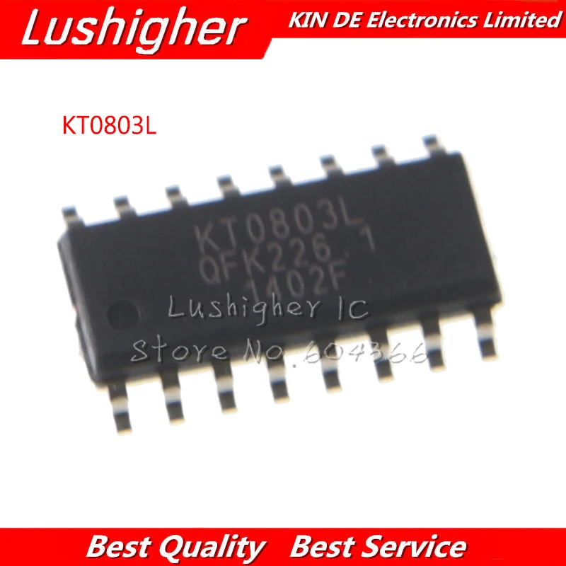 5pcs KT0803 SOP16 KT0803L SOP-16 0803L SOP | Электронные компоненты и принадлежности