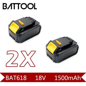 

2X 1500mAh 18V BAT618 Li-ion Rechargeable Battery for BOSCH BAT609, BAT610, BAT611, BAT612, BAT618, BAT620