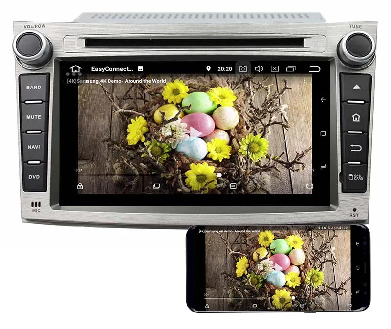 subaru lagacy outback android 8.0 gps radio navi 5