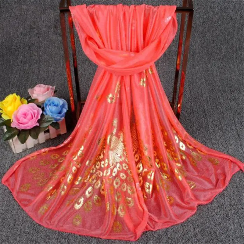Fashion Women Long Print Scarf Wrap Ladies Shawl Girls Large women's scarves handkerchief hijab scarf 40FE2607