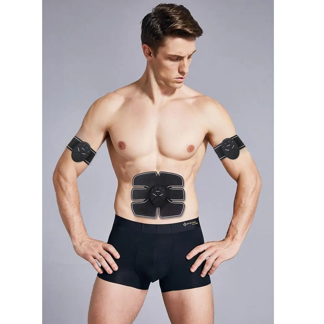 Массаж тела фитнес стимулятор мышц живота оборудование для тренировок домашний электрический тренажер для тренировки мышц