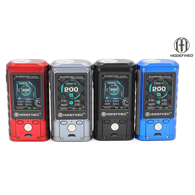 

New arrival Original Lost Vape Modefined Draco 200W Box Mod color screen dual 18650 vape vaporizer VS Smoant Charon Mini