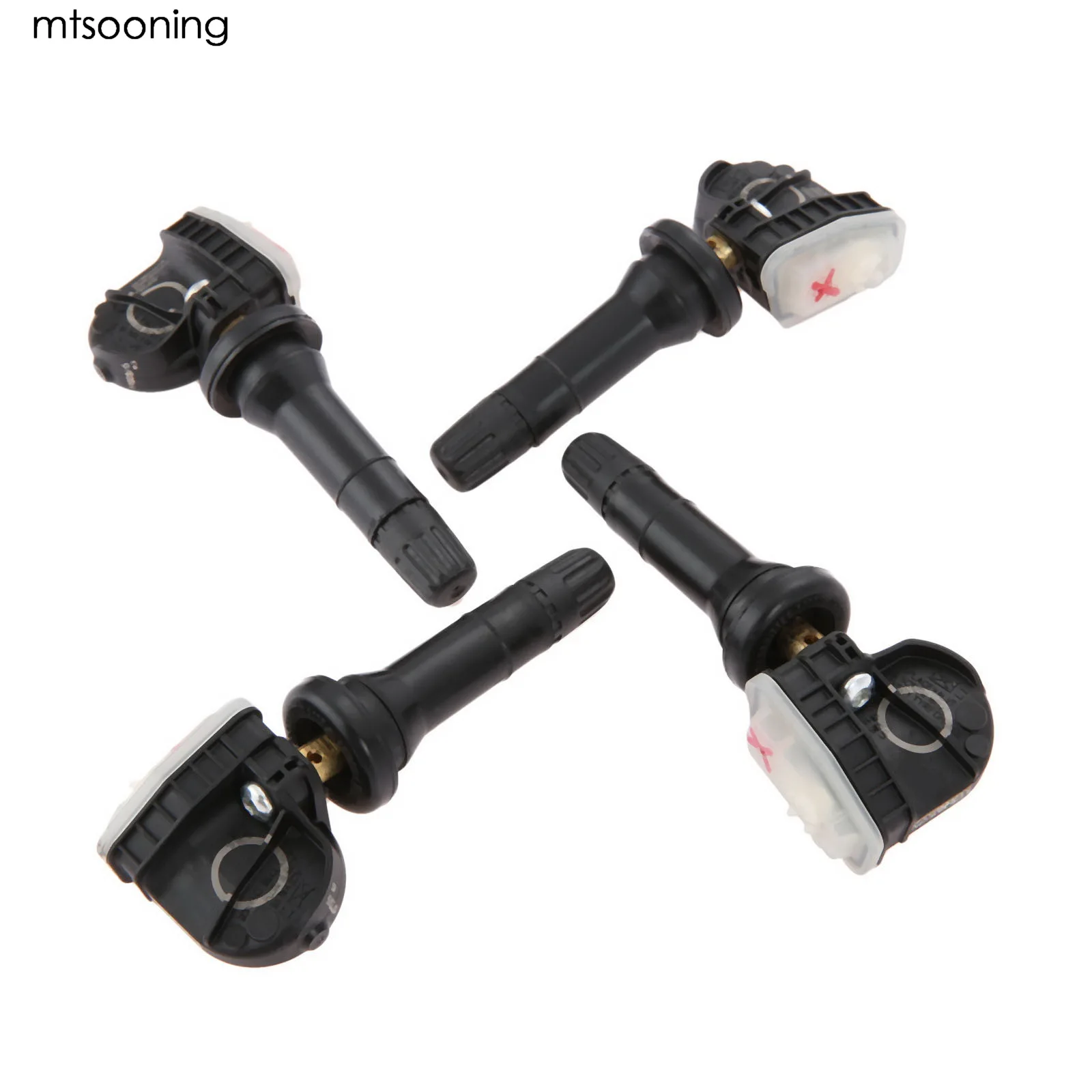 mtsooning 4Pcs Tire Pressure Sensor 13594222 433MHz For 2015 2016 Buick Enclave Cadillac CT6