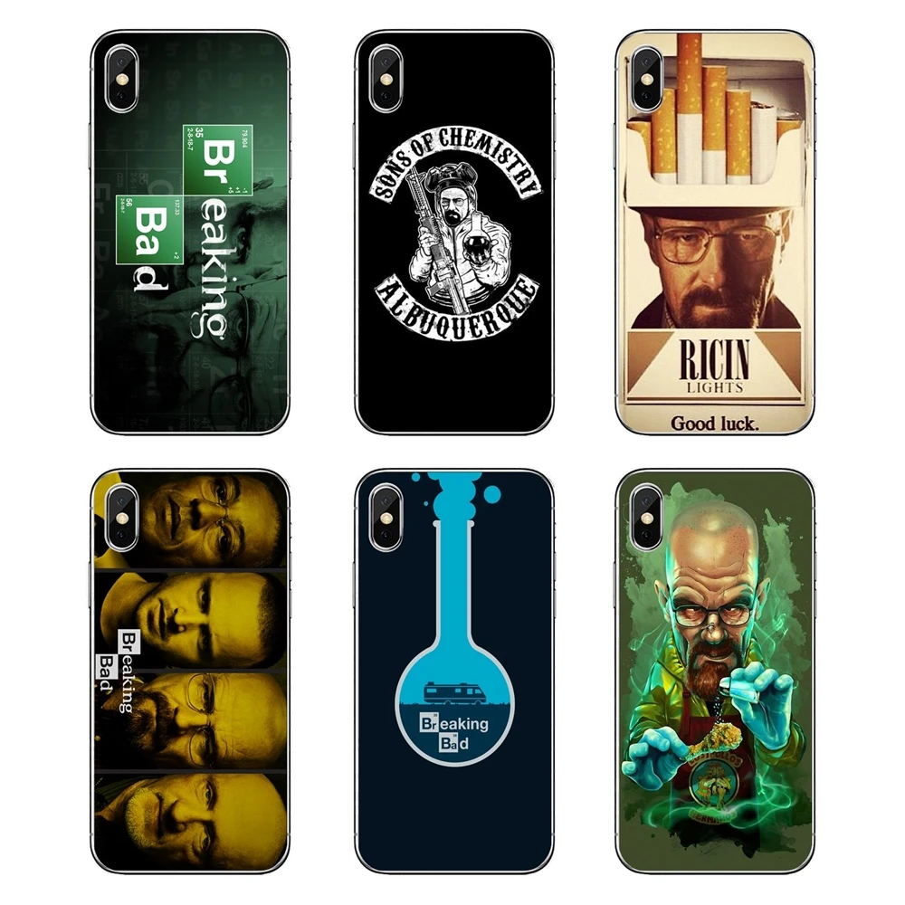 Чехол из ТПУ с защитой от вредной химии для ТВ Walter Heisenberg iPod Touch iPhone 4 4S 5 5S 5C SE 6 S 7 8 X XR