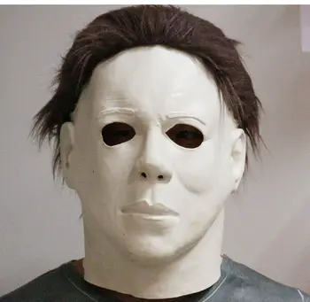 

Hot Selling 3D Plausible movie prop mask horror figure Lifesize Michael Myers Halloween mask