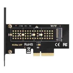 M.2 NVMe диск PCIe SSD PCI Express 3,0x4 карты адаптера для XP941 SM961 960Pro M6e поддерживает PCIe Gen3/2 M.2 NGFF 80/60/42/30 мм SSD