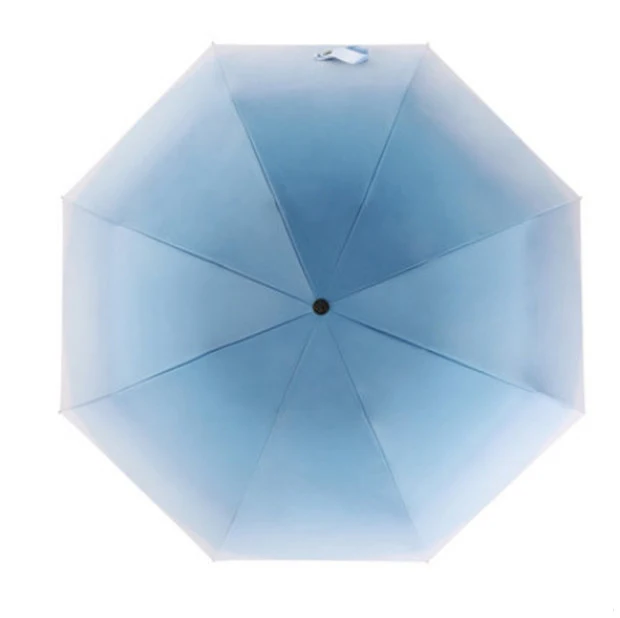 Зонтик женский Солнцезащитный УФ-защита складные зонты зонтик градиент полностью автоматический сильный Paraguas, Guarda-Chuva - Цвет: No 1