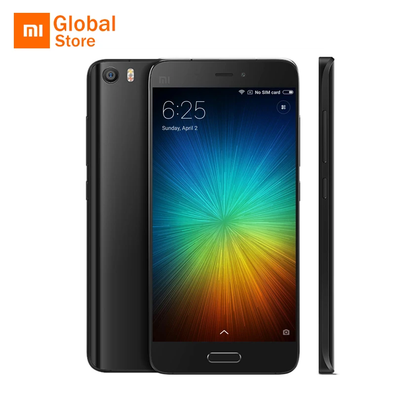 Original Xiaomi Mi5 Prime M5 Mi 5 Mobile Phone Snapdragon 820 5.15" FHD 3GB RAM 64GB ROM 16MP Camera Fingerprint ID