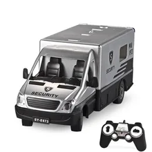 Беспроводной Управление мальчик игрушка RC Truck E673 2,4G открыть дверь звук фар перезарядки радио Управление эскорт гвардии грузовик имитационная модель