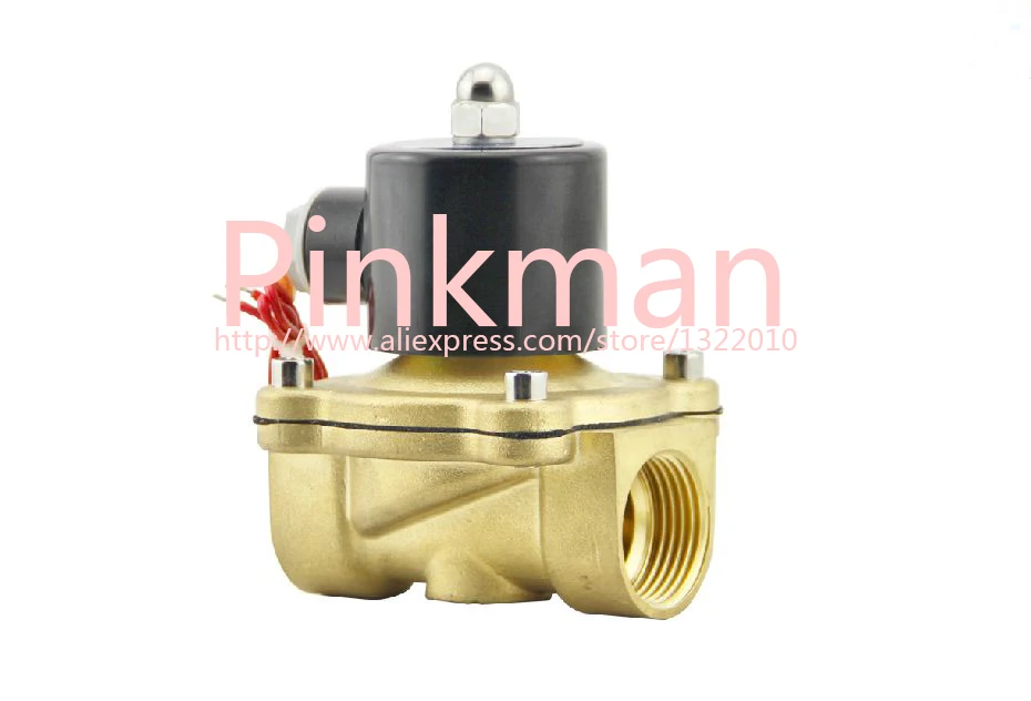 

1pc 2W025-06 2way2position 24V DC 1/8" Electric Solenoid Valve Water Air Normal Close