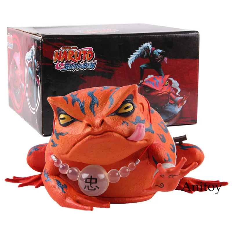 Наруто Shippuden игрушки Jiraya Jiraiya/Gama-Bunta фигурка Наруто ПВХ Коллекционная модель игрушки - Цвет: Gama Bunta