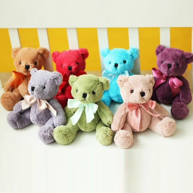 Cute plush bears toys soft stuffed dolls wedding Souvenirs giftplush