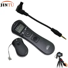 Jintu 2.4g intervalômetro 100 m sem fio temporizador câmera de controle remoto do obturador liberação TC-80N3 para canon 6d 7d 5d ii iii 40d 30d