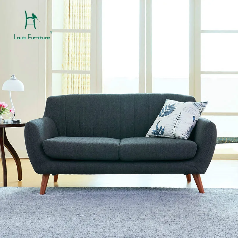 

Louis Fashion Living Room Sofas Home Textile Concise Removable and Washable Sofa