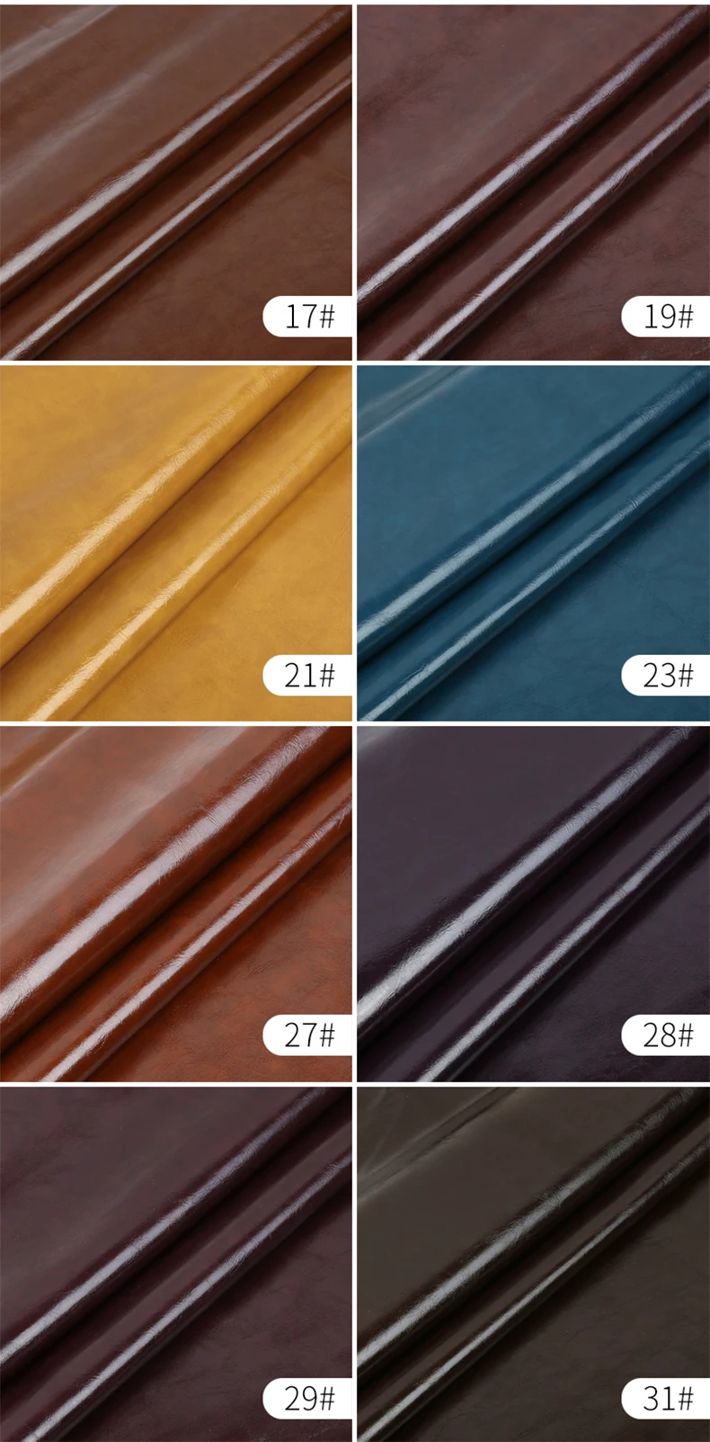 Glitter eco furniture faux leather sofa cover  fabric 12