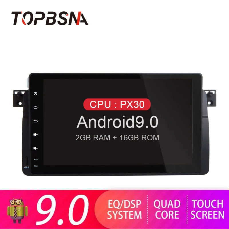 Discount TOPBSNA 9 inch Android 9.0 Car DVD Player For BMW/E46/M3/MG/ZT/Rover 75 GPS Navi 1 Din Car Radio Multimedia WIFI Stereo Headunit 0 Discount TOPBSNA 9 inch Android 9.0 Car DVD Player For BMW/E46/M3/MG/ZT/Rover 75 GPS Navi 1 Din Car Radio Multimedia WIFI Stereo Headunit 0