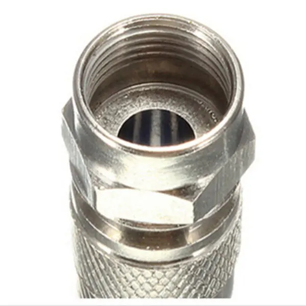 

10pcs/ Lot Connector Coax Coaxial Compression Fitting O-Ring F Connectors RG6 Cable Connect JFlyer