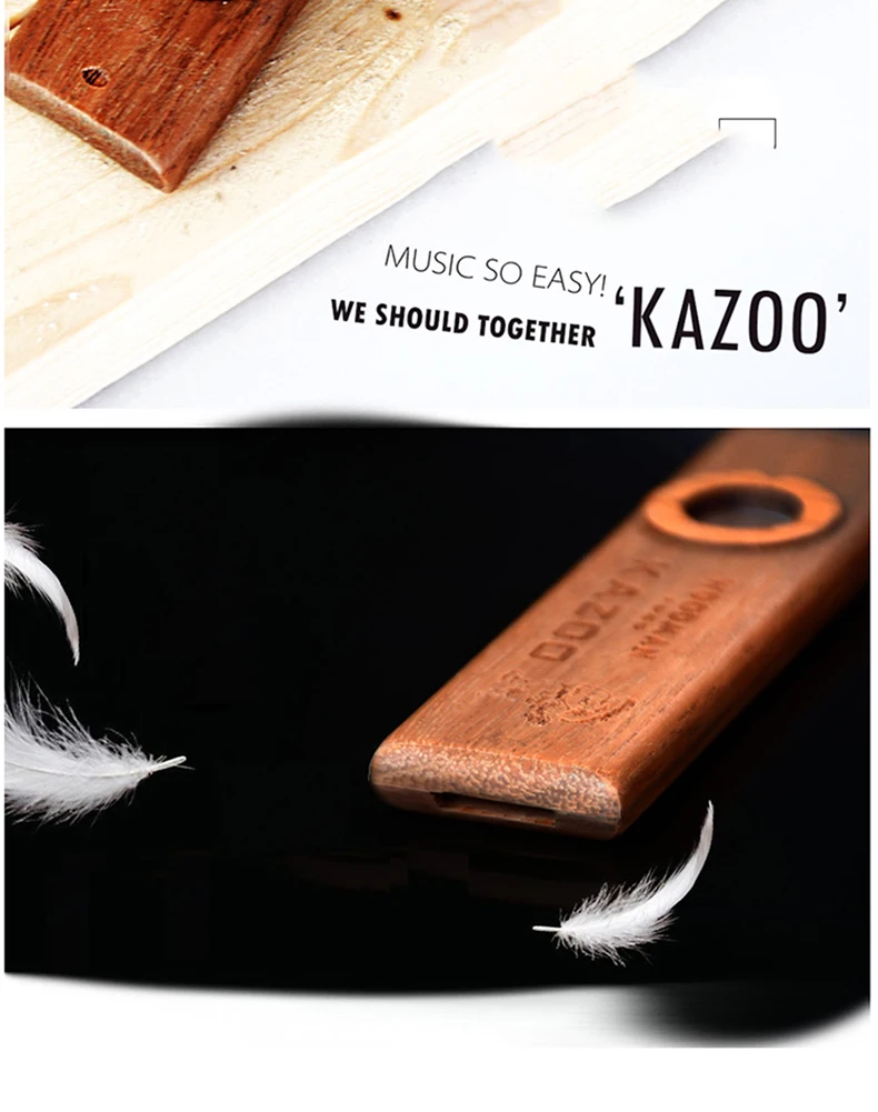 Kazoo wood инструмент для обучения пению песни аккомпанемент инструмент студентов кампуса