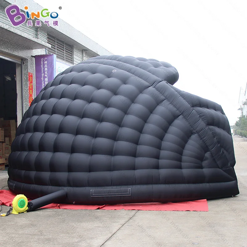  Customized black color 6X4X3.5 meters inflatable event tent / inflatable tent / inflatable party ma