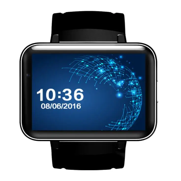 

New gift Android DM98 2.2 inch high-definition screen MT6572A dual-core wifi 3G GPS heart rate sports smart watch bracelet