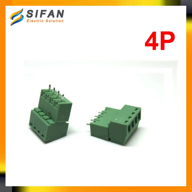 3 Pcs Gold Plated Terminal Block Plug Connector Adapter Converter 3.5mm
