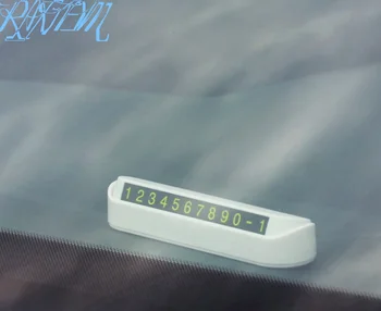 

Car Temporary Parking Card Phone Number Card Plate For lada Vesta Priora Priora Kalina X-Ray XRay Largus