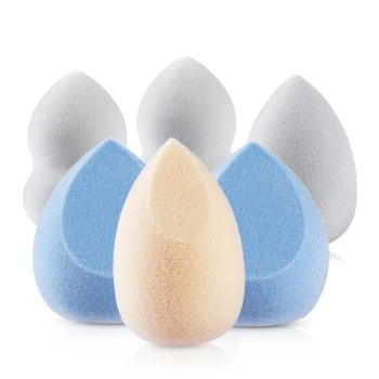 

1/2 Pcs Velvet Sponge Microfiber Fluff Surface Cosmetic Powder Puff Makeup Sponge Cosmetic Tools Flocking Sponge