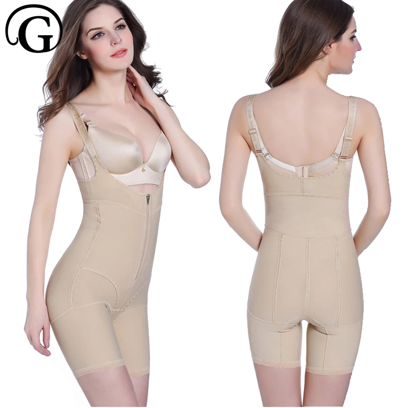 PRAYGER Для женщин регулируемый плечевой ремень Full Body Shaper контроль животика пояс для